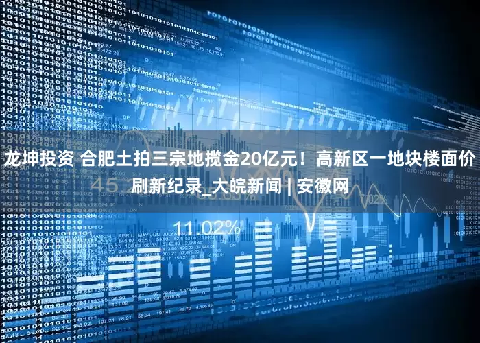 龙坤投资 合肥土拍三宗地揽金20亿元！高新区一地块楼面价刷新纪录_大皖新闻 | 安徽网